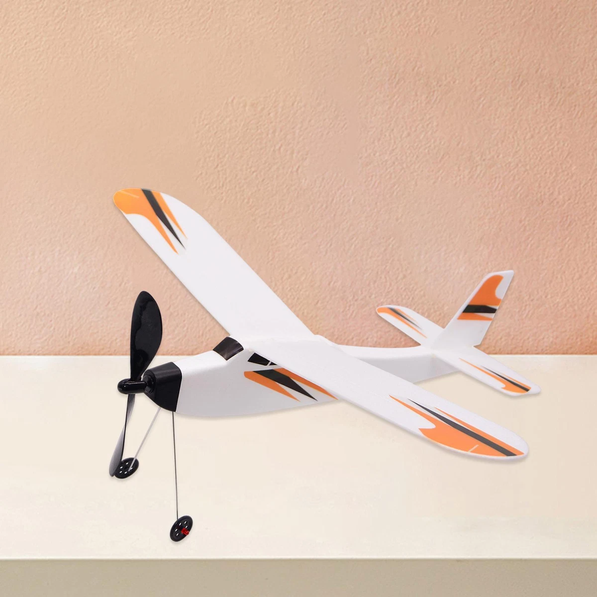 Motorized online airplane toy