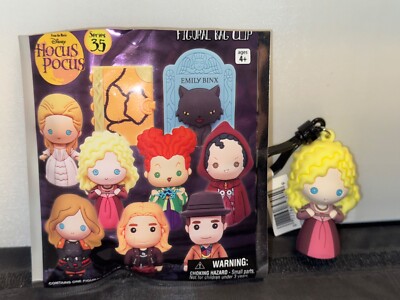 Monogram Disney Hocus Pocus Sarah 3D Figural Bag Clip Keychain Series 35