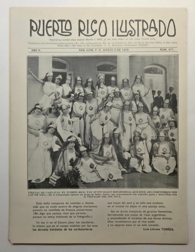 ANTIQUE MAGAZINE / PUERTO RICO ILUSTRADO / 1919 #70 - Picture 3 of 8