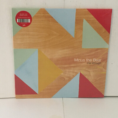 MINUS THE BEAR fair enough Lp 180 GRAM Vinyl Record , SEALED / NEW