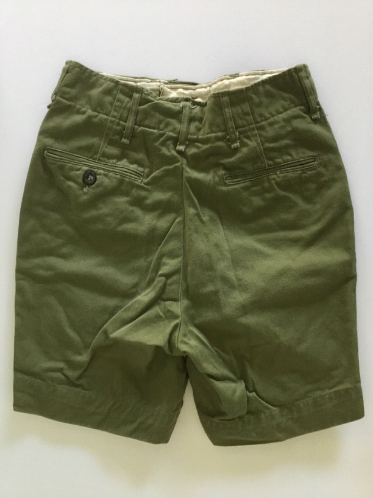 RARE ANTIQUE VINTAGE BSA CAMP SHORTS BOY SCOUT RED LITTLE BOYS S