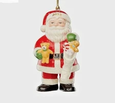 LENOX 2023 Annual SANTA And Stocking Christmas Ornament NEW IN BOX