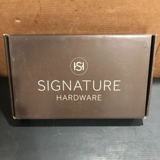 Signature Hardware SHWSCCR100CP, 1 Handle Bathroom Faucet Polished Chrome, NEW