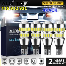 4x 921 Led Reverse Light Canbus Error Free 912 T15 W16w Backup Bulb 6000lm White