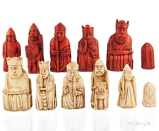 Isle of Lewis Chessmen,1:1 Replica, Set, British Museum Set