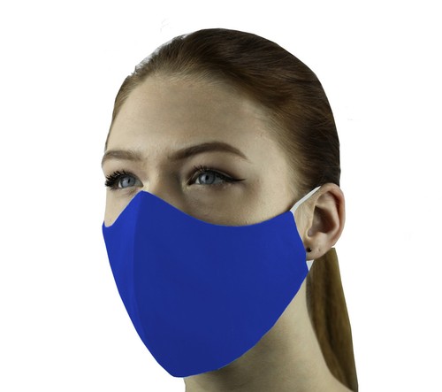 IN 3 SIZES Triple Layers 100% Cotton Face Mask Washable Reusable W/Filter Pocket - Picture 27 of 86