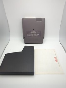 Dance Aerobics (Nintendo System, 1989) Authentic NES Game With Manual & Sleeve