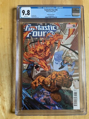 FANTASTIC FOUR #45 CGC 9.8! FRANCESCO MANNA COVER!
