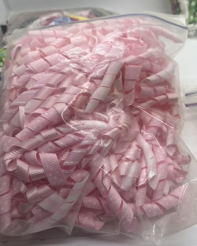 NUEVO Cinta retorcida corcho lazos para el cabello diademas efímeras pompón colores surtidos - Imagen 2 de 8