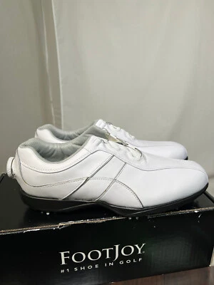 Footjoy Damen Sommer Serie 98842 Größe 10 Zifferblattverschluss Golfschuhe - Bild 1 von 4