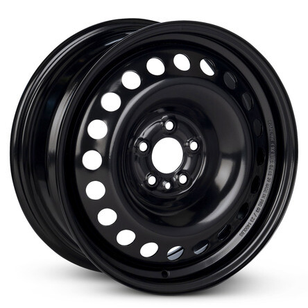 New Wheel For 2015-2022 Dodge Promaster City 16 Inch Black Steel Rim - Picture 2 of 9