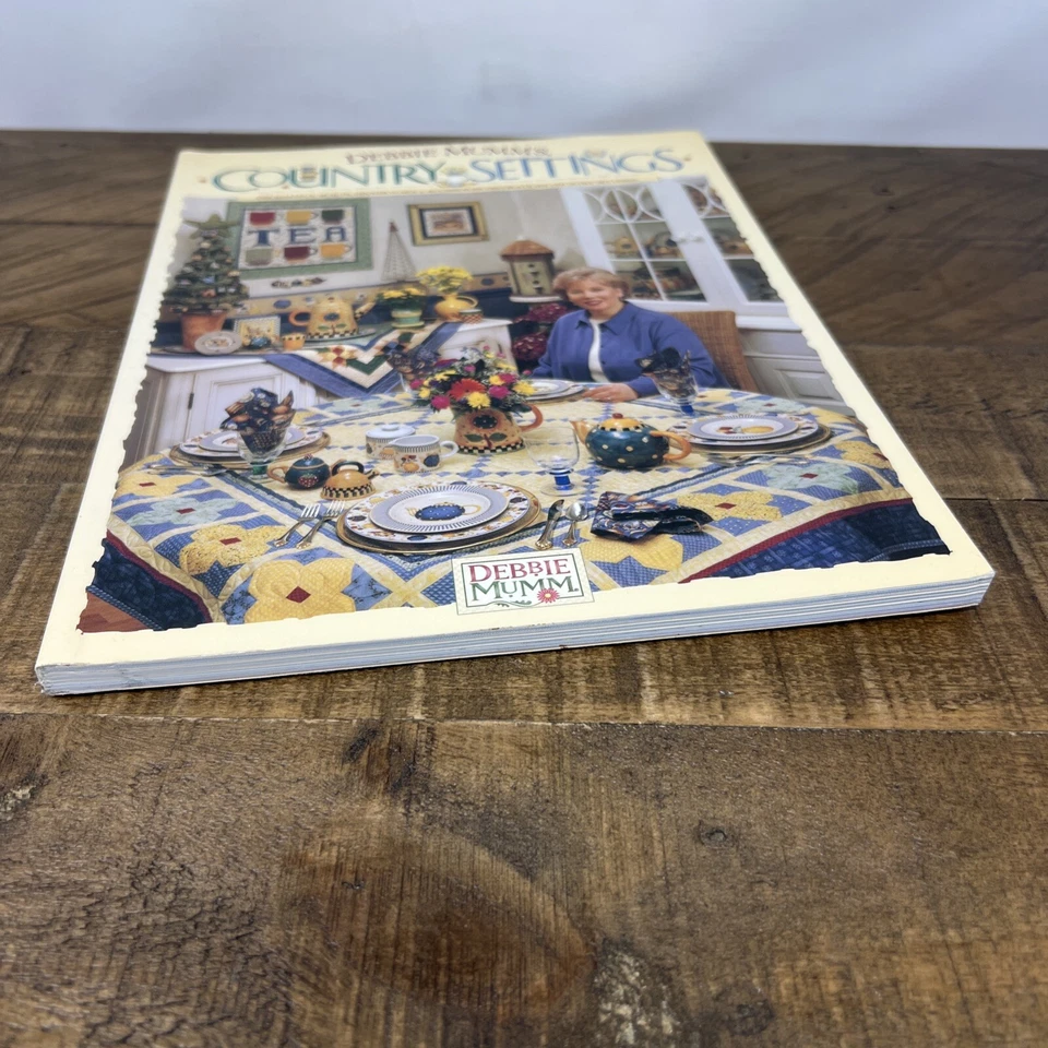 Debbie Mumms Country Settings Quilt Patterns Vintage 2001 Paperback - Image 3 of 4