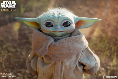 コミック・アニメ Baby Yoda Mandalorian Figure 12 Inch Sideshow The Child Life Size Figure | Baby Yoda | The Mandolorian