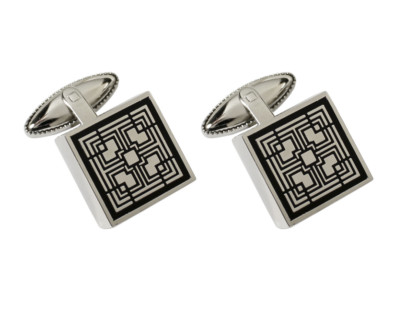 ACME Studio FRANK LLOYD WRIGHT  Storer'' Enamel Cufflinks NEW