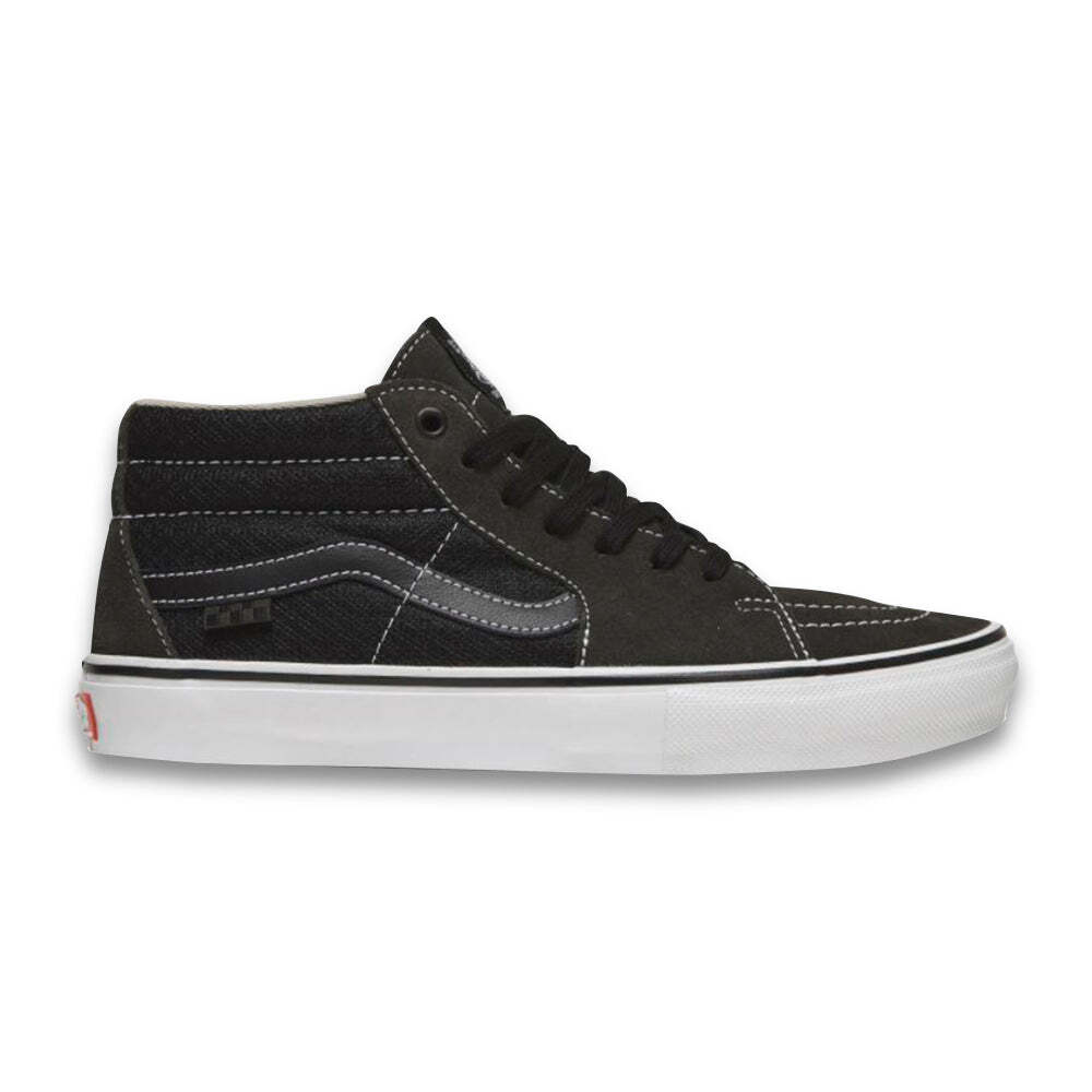 スケートボード VANS skate mid pro(blk/8.5) VANS バンズ スケートミッドプロ スニーカー SK8 MID PRO BLACK