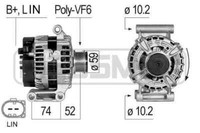 ERA Lichtmaschine Generator 150A 14V FüR Peugeot Boxer Bus 210835A