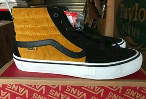 vans sk8 hi yellow