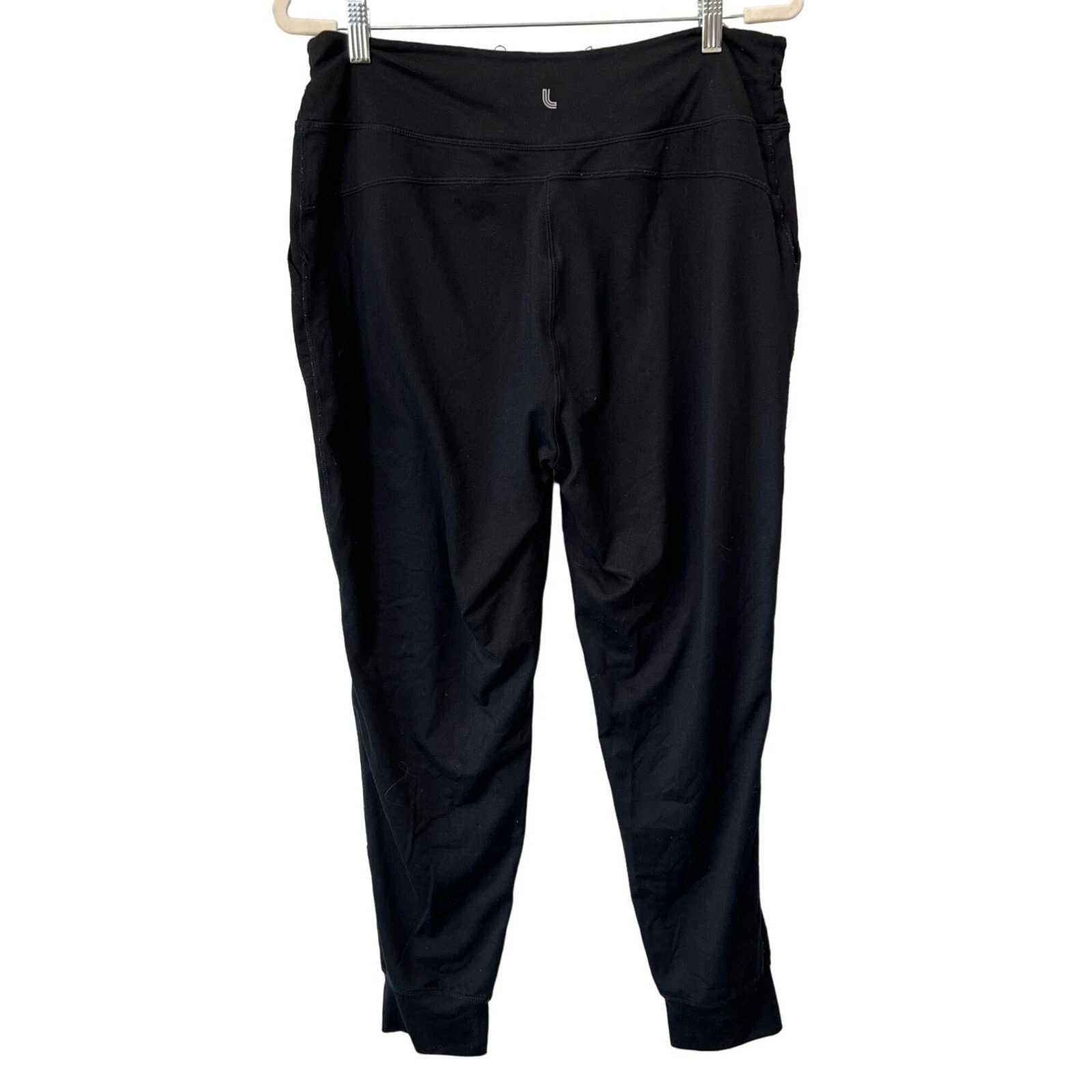 lole lounge jogger pull-on drawstring comfort active poly blend pants