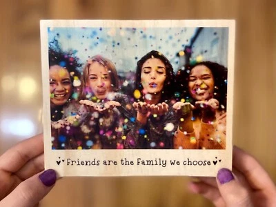 Best Friend Gift, BFF Gifts, Friends Forever Gifts, BFF Gifts, Photo Block Gift - image 1 of 4