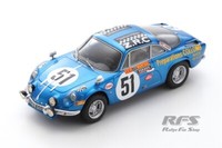 Alpine Renault A110 24H Le Mans 1968 Collomb Laccarrau 1:43 Spark 6103 Neu