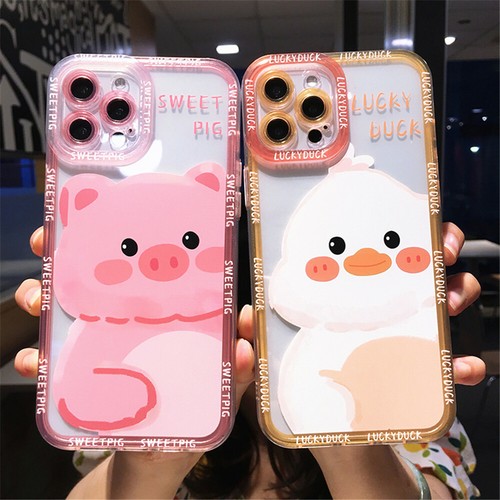 Cartoons Cute Pink Pig White Duck Phone Case For Iphone 7 11 12 13 14 Pro Max Xs Ebay Cartoons Cute Pink Pig White Duck Phone Case For Iphone 7 11 12 13 14 Pro Max Xs Ebay