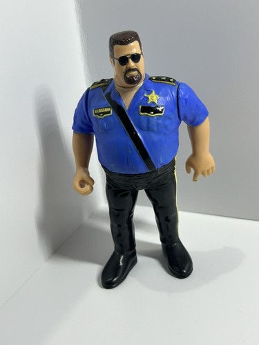WWF Hasbro Big Boss Man Wrestling Figure WWE Serie...