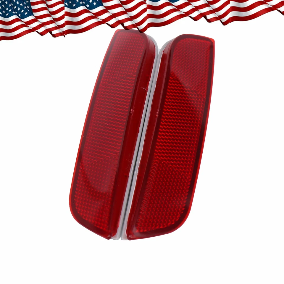 1 par de reflectores de luz trasera izquierda y derecha nuevos para Toyota Sequoia 2001-2007 EE. UU. Foto 4 de 4