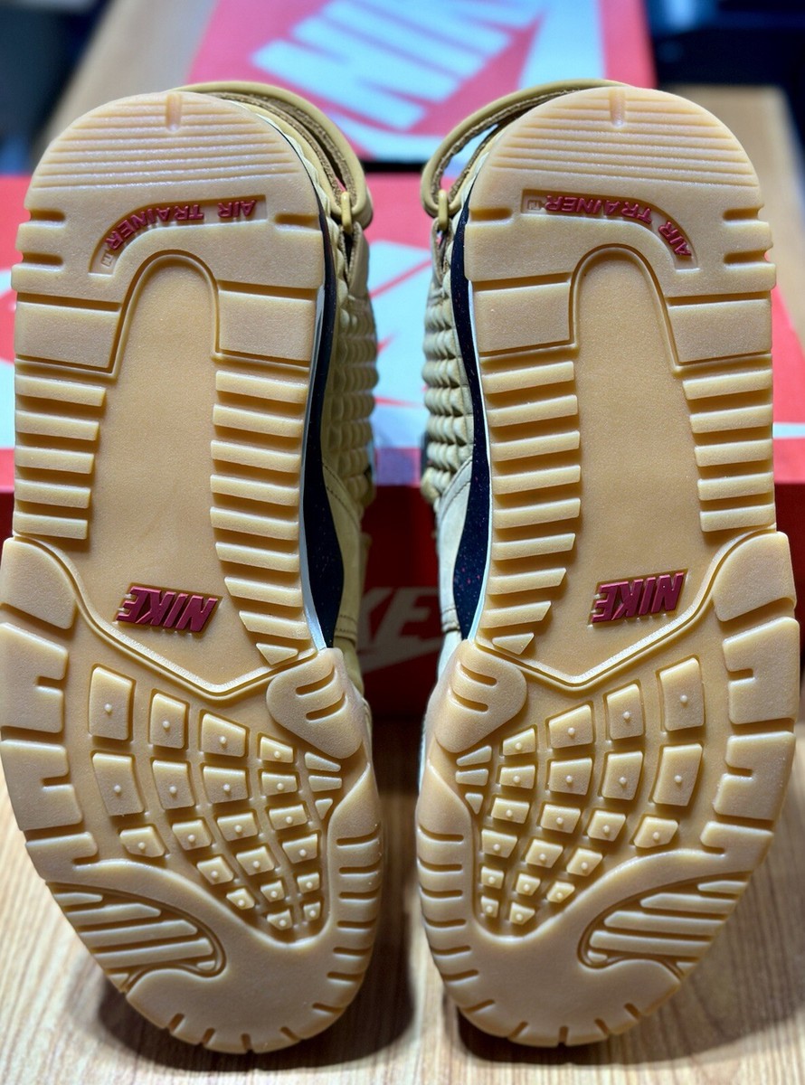 NIKE AIR TRAINER VICTOR CRUZ PREMIUM HAYSTACK BROWN 