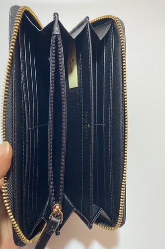 Borsa a mano e portafoglio Kate Spade New York piccola in pelle nera nuova con etichetta - Foto 10 di 10