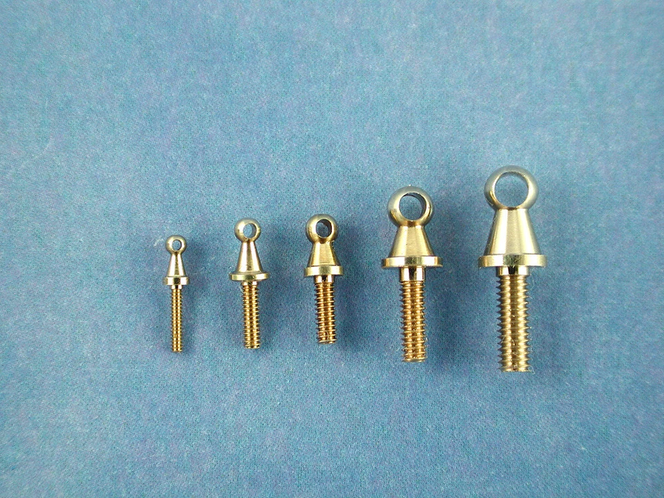 Caldercraft Model Boat Fittings: Grabrail Stanchion - Sizes available