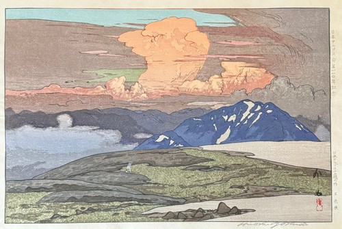 Hiroshi Yoshida: 110th Anniversary of the Naming of the Japanese Alps, 12 Pieces - Picture 6 of 24