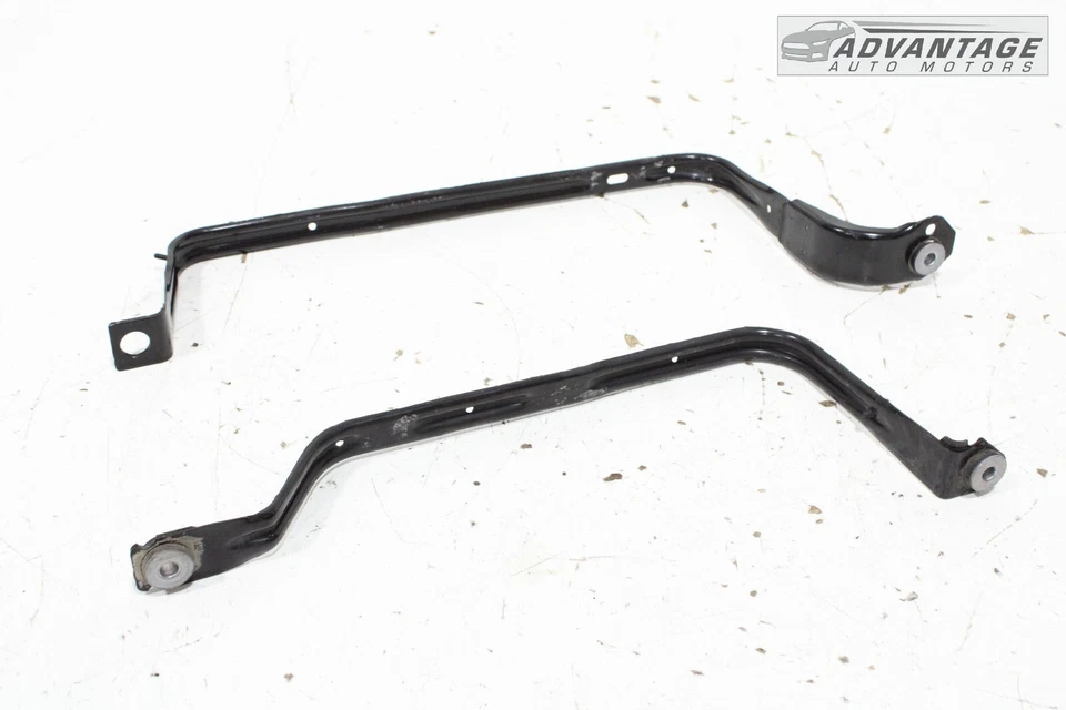 2018-2023 AUDI A5 QUATTRO БЕНЗИНОВЫЙ ТОПЛИВНЫЙ БАК ПОДДЕРЖКА КРОНШТЕЙН РЕМЕНЬ КОМПЛЕКТ ИЗ 2 OEM - Изображение 3 из 4