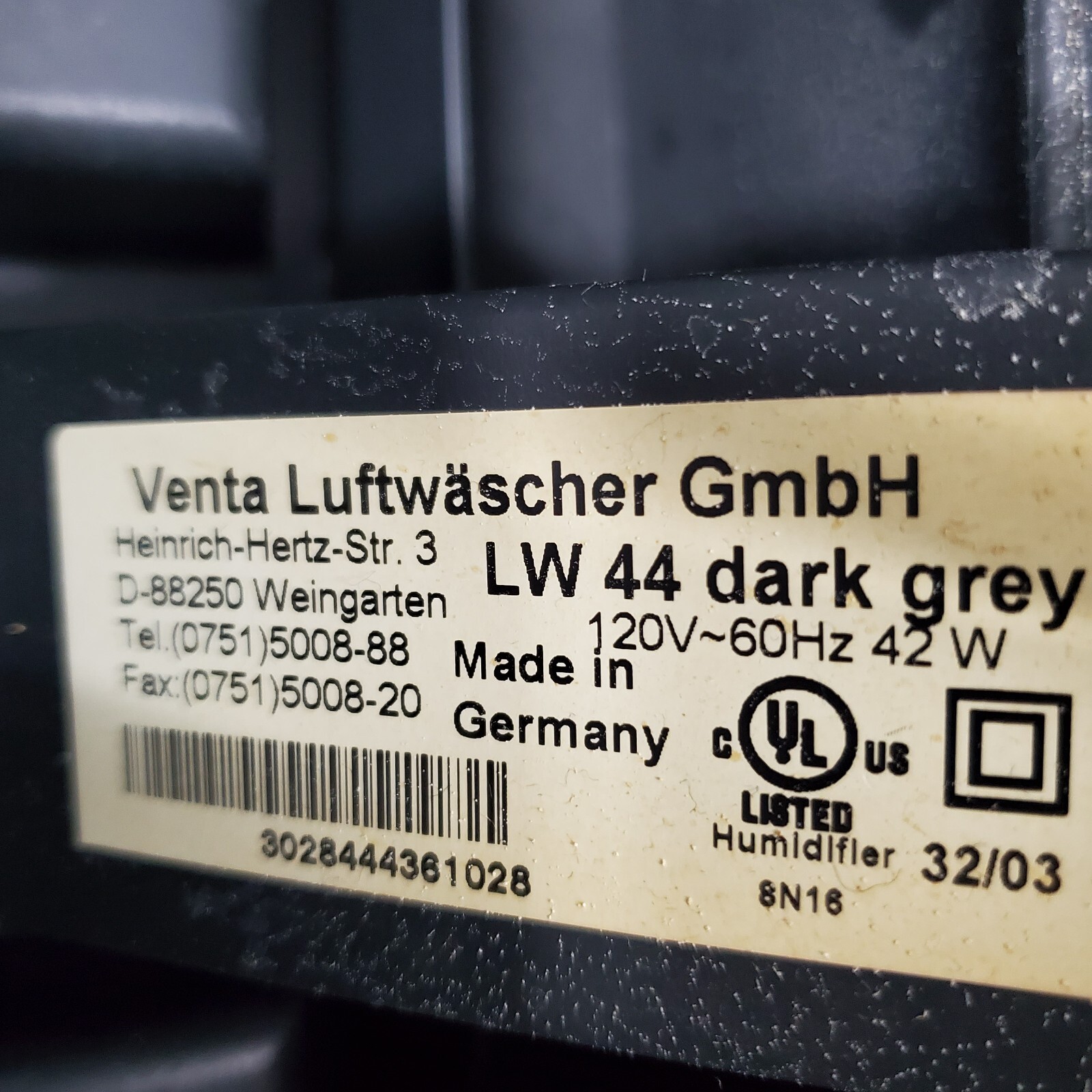 Venta LW44 Humidifier Electric Motor (only) Replacement. Parts