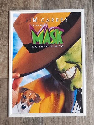Poster Poster Druck The Mask von Null bis Mythos mit Rahmen 21x30 