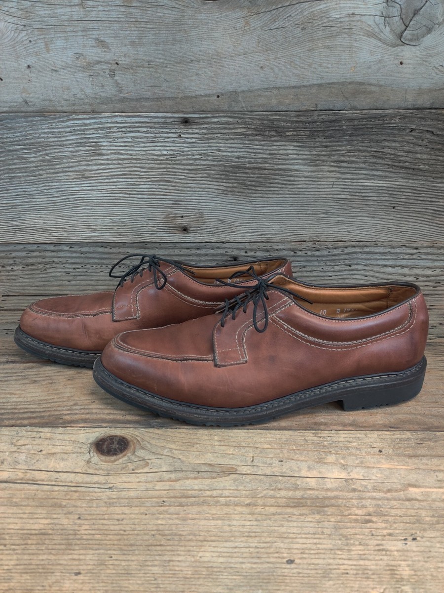 ALLEN EDMONDS WILBERT MENS LEATHER OXFORD DRESS SHOES sz 10D