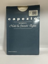 Vintage Capezio Women  s Hold  Stretch Tights Sz M  White  NOS Ballet Makers Inc.