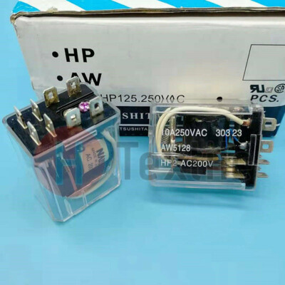 HP2-AC200V AW5128 General Purpose Relay 10A 250VAC 8 Pins 1PCS | eBay