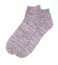 $32 Nordstrom Men'S 2-Pair Pack Pink Textured Boot Low Cut Socks Shoe 6-12