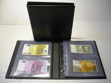 ALBUM RACCOGLITORE PER BANCONOTE CON 25 FOGLI