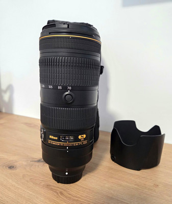 Nikon AF-S NIKKOR 70-200mm f/2.8E FL ED VR Zoomobjektiv Nikon F