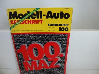 Fiedler Modell-Auto Zeitschrift H0 Miniaturen Messe Sonderheft 100  Mai 1991