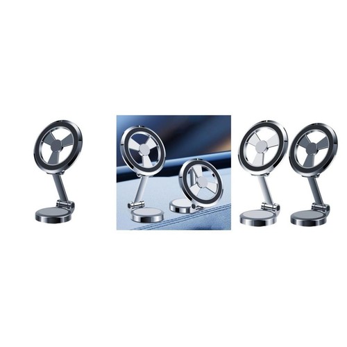 Support Téléphone Magnétique Réglable pour Voitures avec Angle de Vision 360 - Photo 7 sur 14