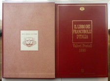 Libro dei francobolli d'Italia 1990 buca delle lettere - COMPLETO