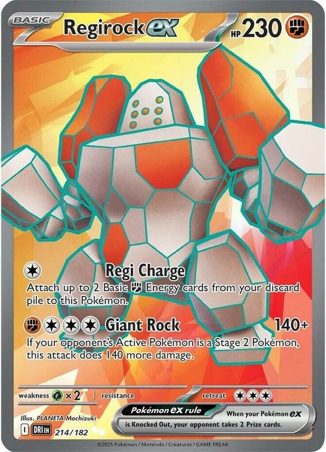 Regirock ex