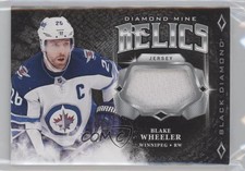 2018-19 Upper Deck Black Diamond Diamond Mine Relics Blake Wheeler #DM-BW 2o7