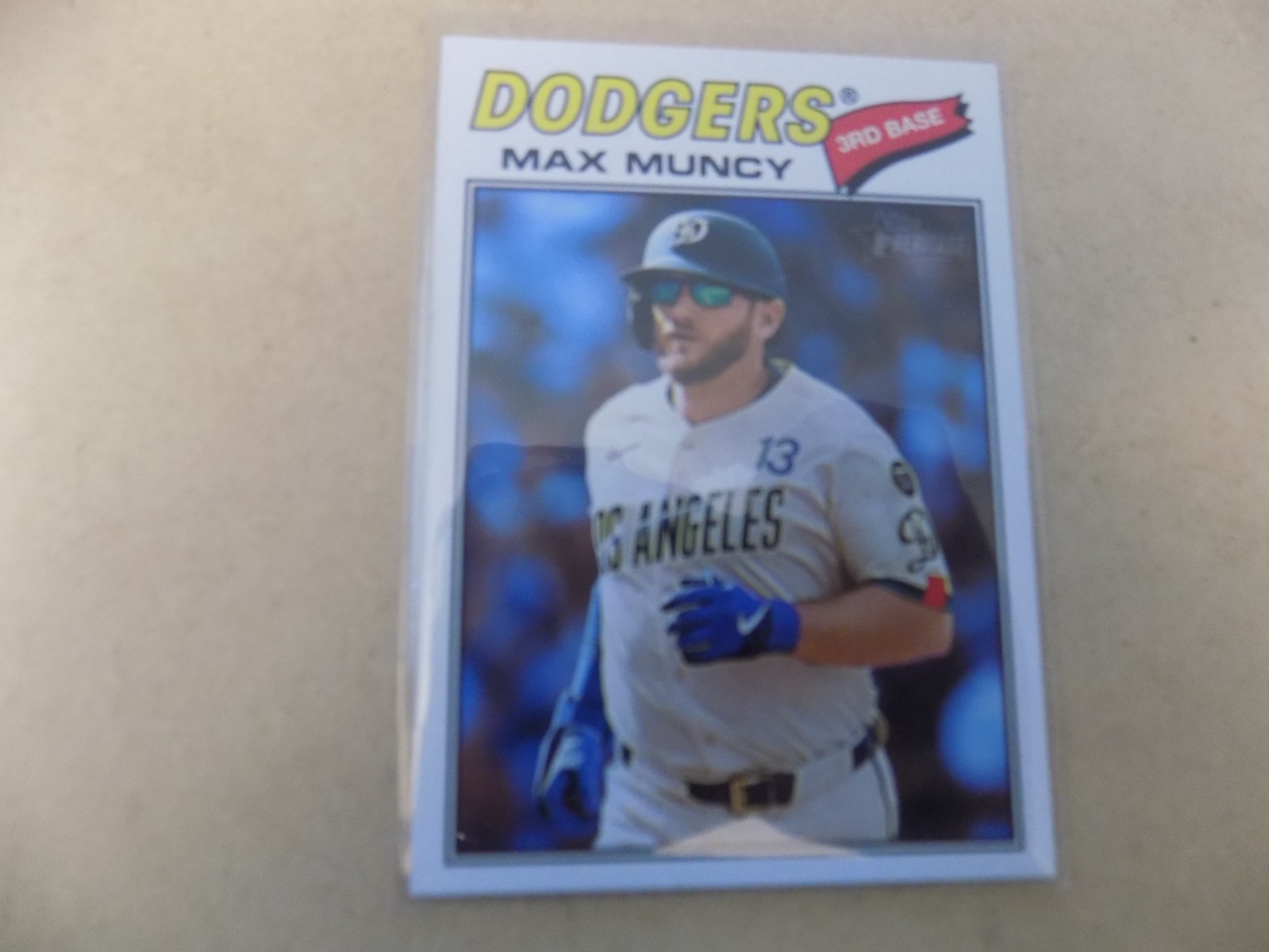 2026 Topps Heritage Short Print SP 158 Max Muncy Los Angeles Dodgers