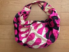 Emilio Pucci handbag unicorn print pink