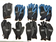 BBH Work Gloves Latex Foam Coated Dexterity Protection Multipack 8-Pairs XL NWOB