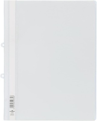 Durable Sichthefter mit Abheftschieber, überbreit, weiß, 25er Packung, 258002