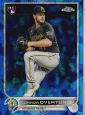 2022 Topps Chrome Sapphire Edition #339 Connor Overton